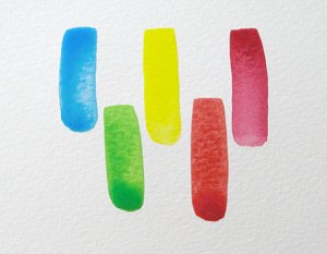 Synthetic organic pigments - watercolor